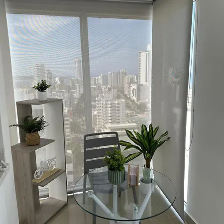 Apartamento Tipo Loft De 1hab Con Vista Al Mar * Cartagena