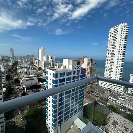 Apartamento Tipo Loft De 1hab Con Vista Al Mar Cartagena