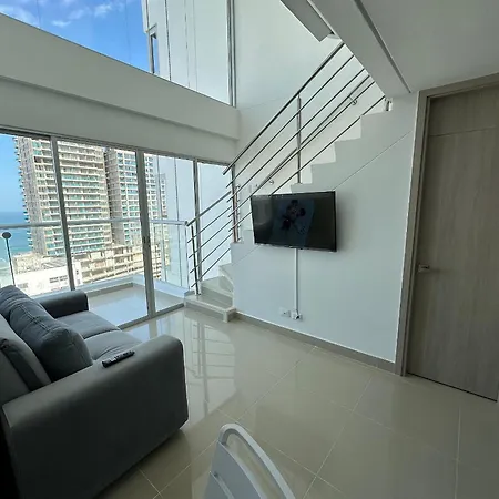 Apartamento Tipo Loft De 1hab Con Vista Al Mar *