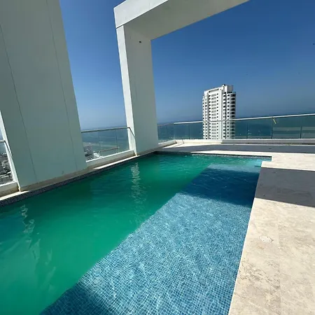 Apartamento Tipo Loft De 1hab Con Vista Al Mar * Cartagena